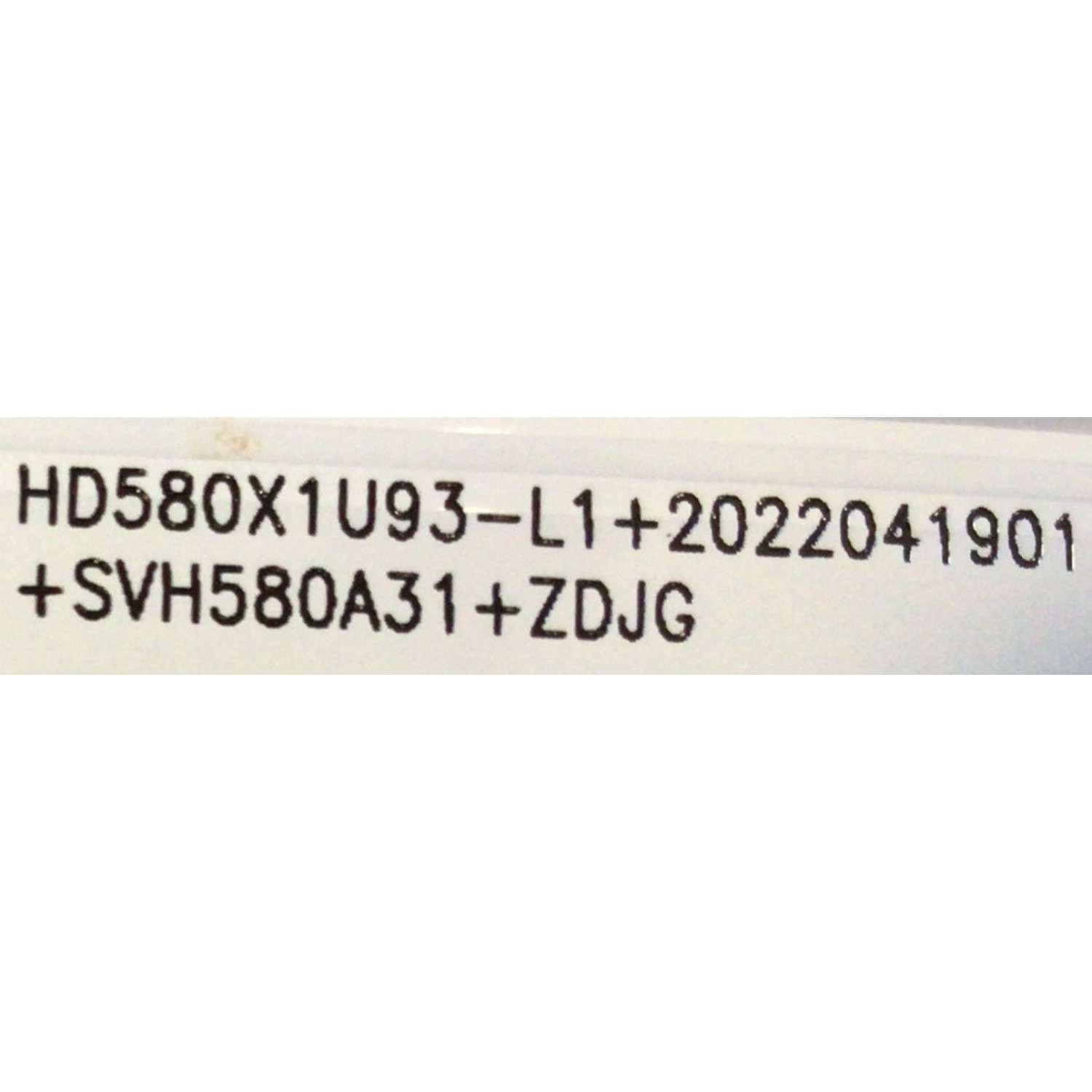 KIT DE LEDS PARA TV HISENSE ORIGINAL 3 PIEZAS / NUMERO DE PARTE SVH580A31 / 1279017 / HD580X1U93-L1 / 2022041901 / SVH580A31 / ZD_SSC_D580_3X14_01_TDE30_V3.10_20220419 / HIP7.820.259 / HD580X1U93-TAL5 / CV580U1-T01 REV:02 / MODELO 58R6E3 - Imagen 4